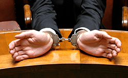 hands in handcuffs